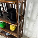 Rattan bookcase