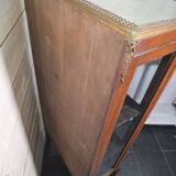 Antique library in Louis XV style made of mahogany.