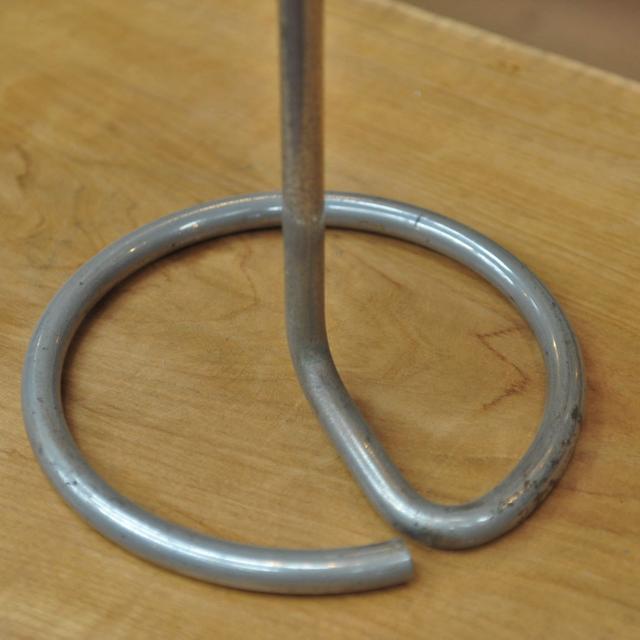 Table pedestal metal and Bakelite 1930