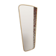 Vintage asymmetrical mirror with mosaic germany 1950