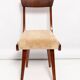 Mid-Century Gazelle beige chair in wood, Europe, 1960s
