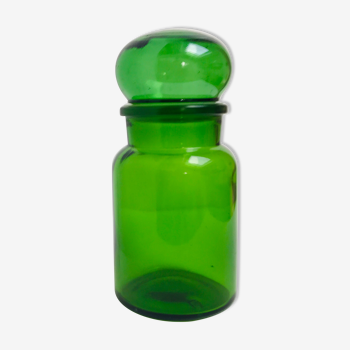 Vintage green jar M