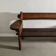 Vintage Swedish Wooden Pine Sofa by David Rosén for NK Sweden, 1930s