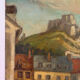 The Little Andely at Château Gaillard, oil on canvas 1954