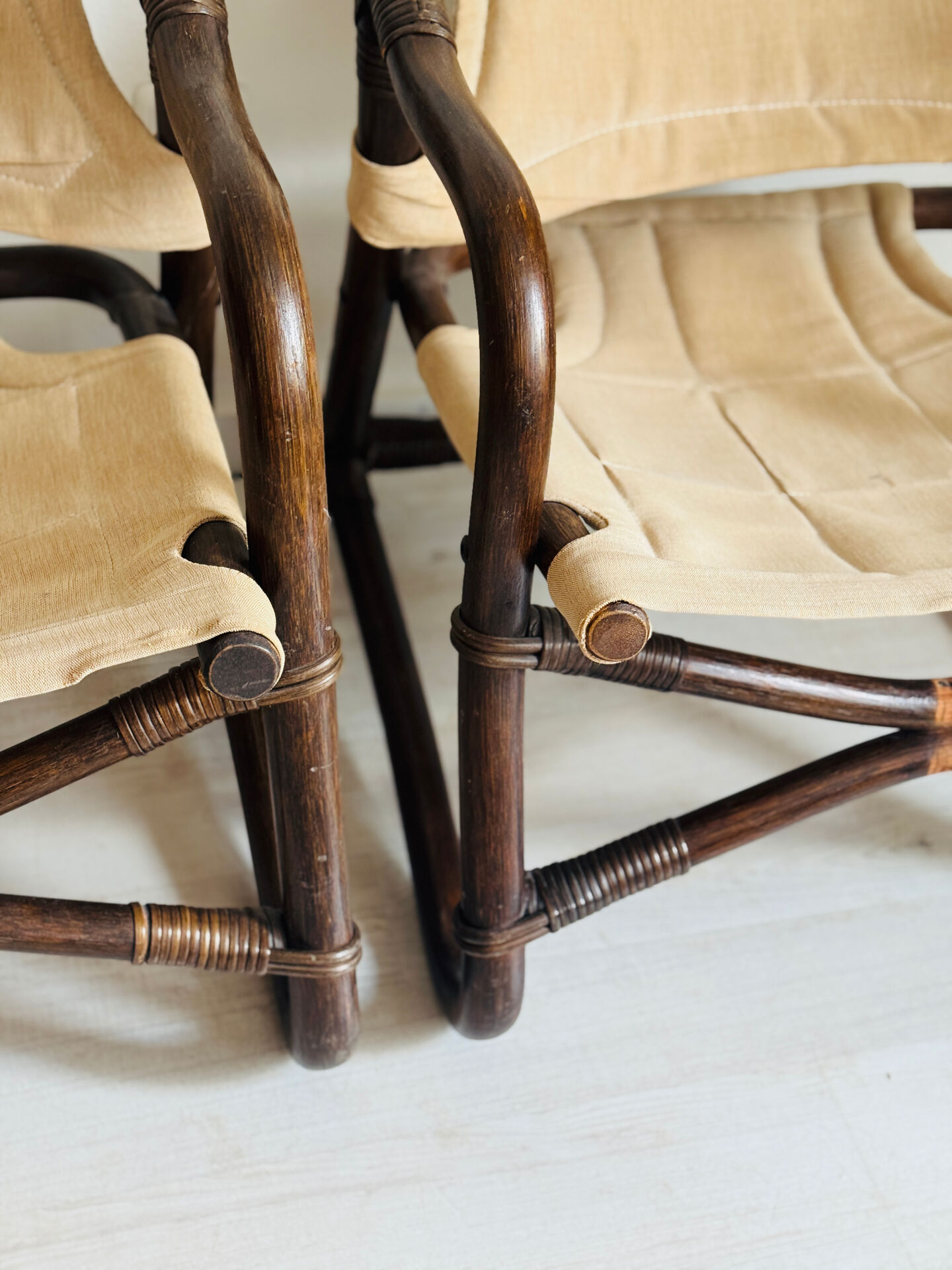 Chaises safari Espri d'Ikea plus table