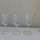 16 drinks wine, Tulip, glass shape transparent reasons silkscreens blueberries vintage 1950