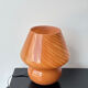 Blown glass lamp, Murano style, 1980s