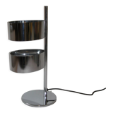 Stainless steel lamp of the 60s - 70s