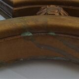 Resin mirror with false parcloses 210x106cm