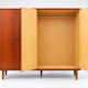 Vintage mid-century four-door wardrobe from the 1960s