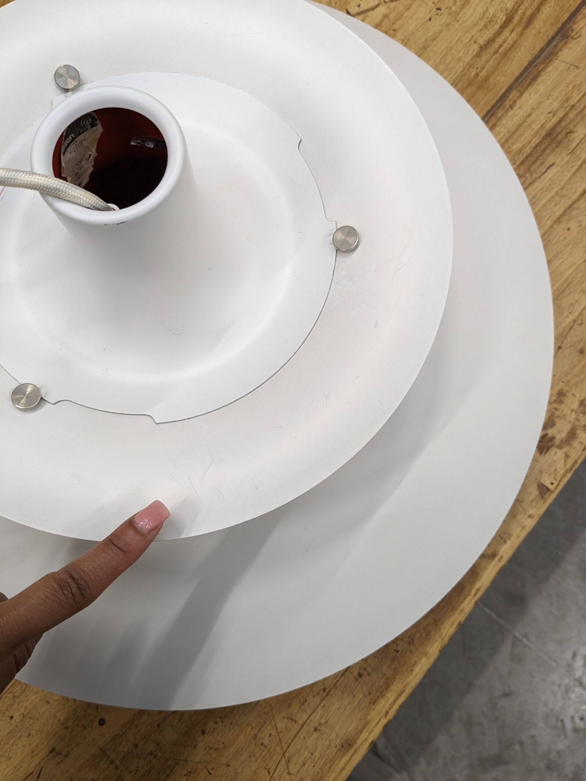 PH5 pendant light produced by Louis Poulsen and designed by Poul Henningsen