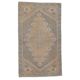 1970s Turkish Hand-Knotted Wool Runner Rug 92x175