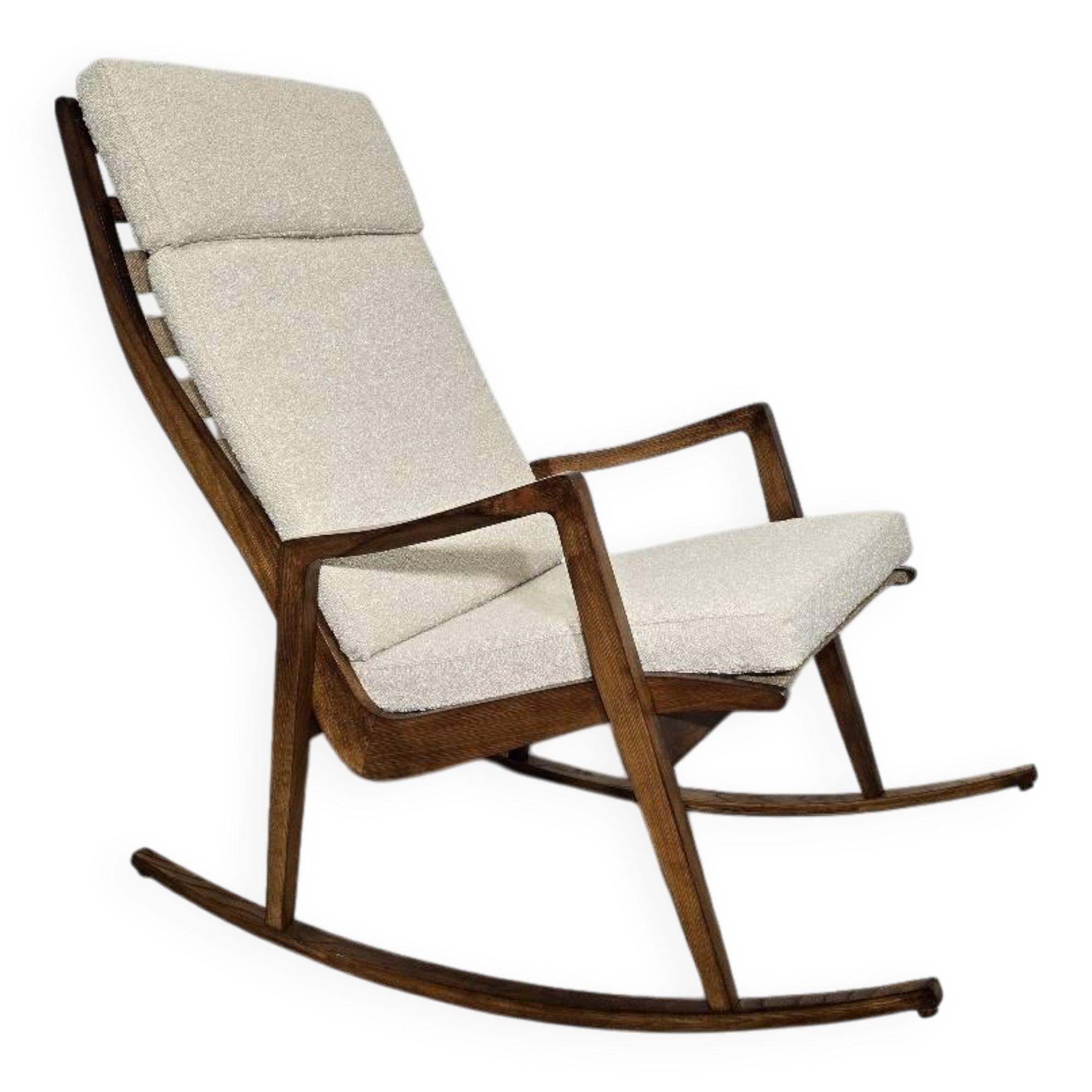 Chaise à bascule du milieu du siècle