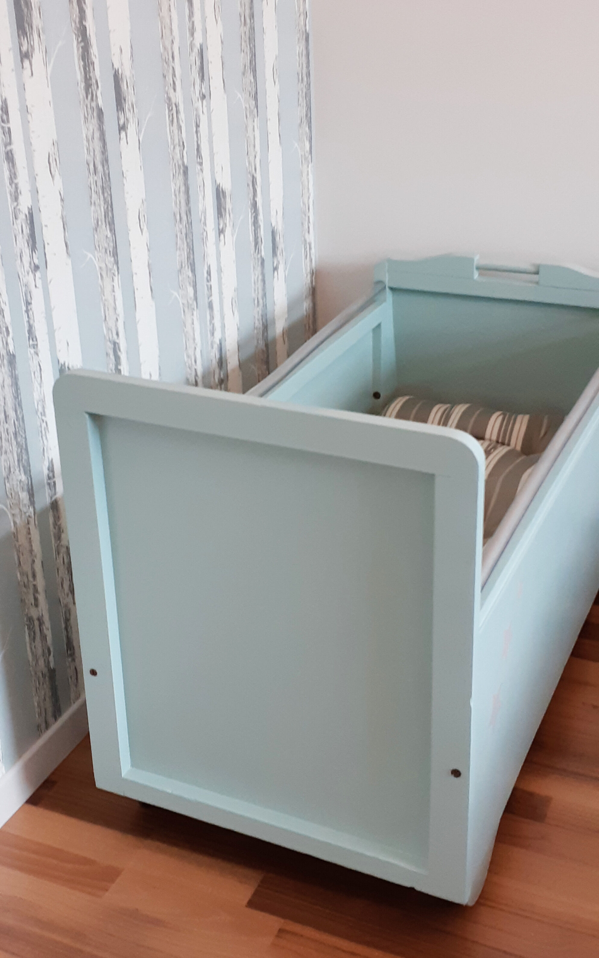 Vintage baby bed trailer bed