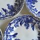 Creil and Montereau service El Kantara c.1890 earthenware plates