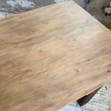 Country farmhouse table in solid beech and oak 2.5m XL