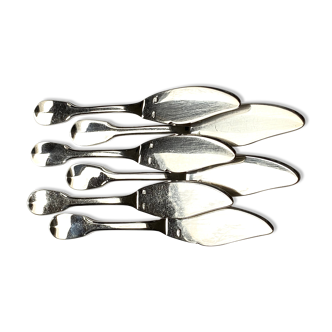 Puiforcat Hermes set of 6 fish knives