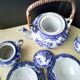 Japanese porcelain tea set