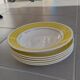 Lot assiette Gien modèle Lamartine