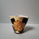 Vallauris vintage flower vase signed