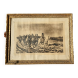 Napoleon old painting print?