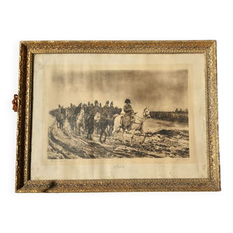 Napoleon old painting print?