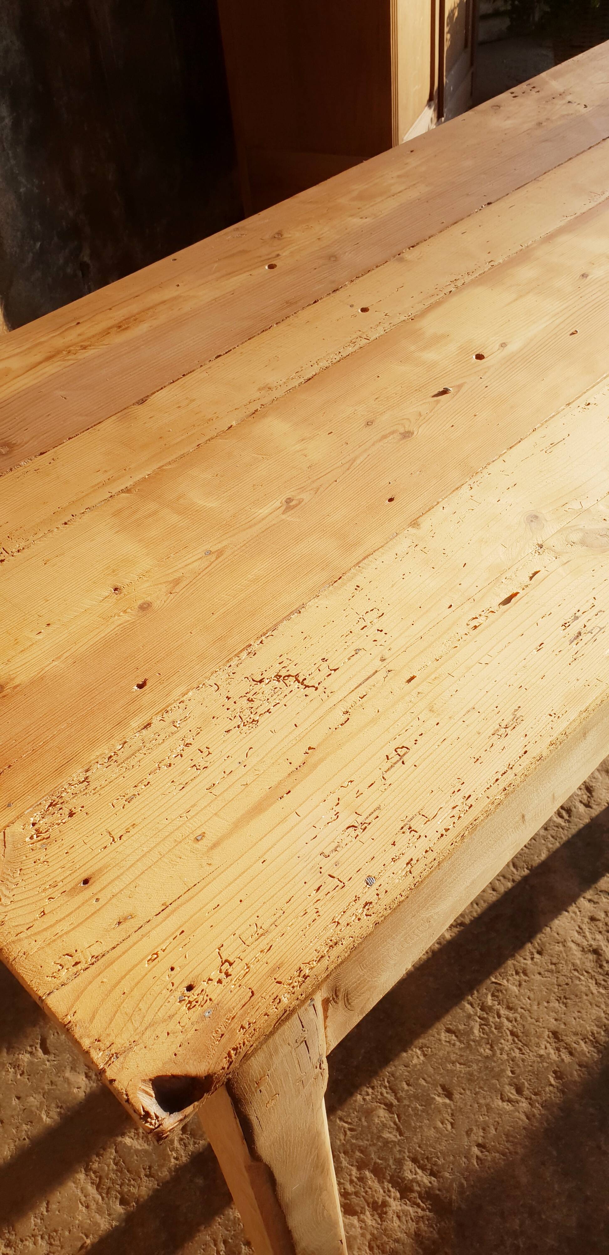 Vintage farmhouse table