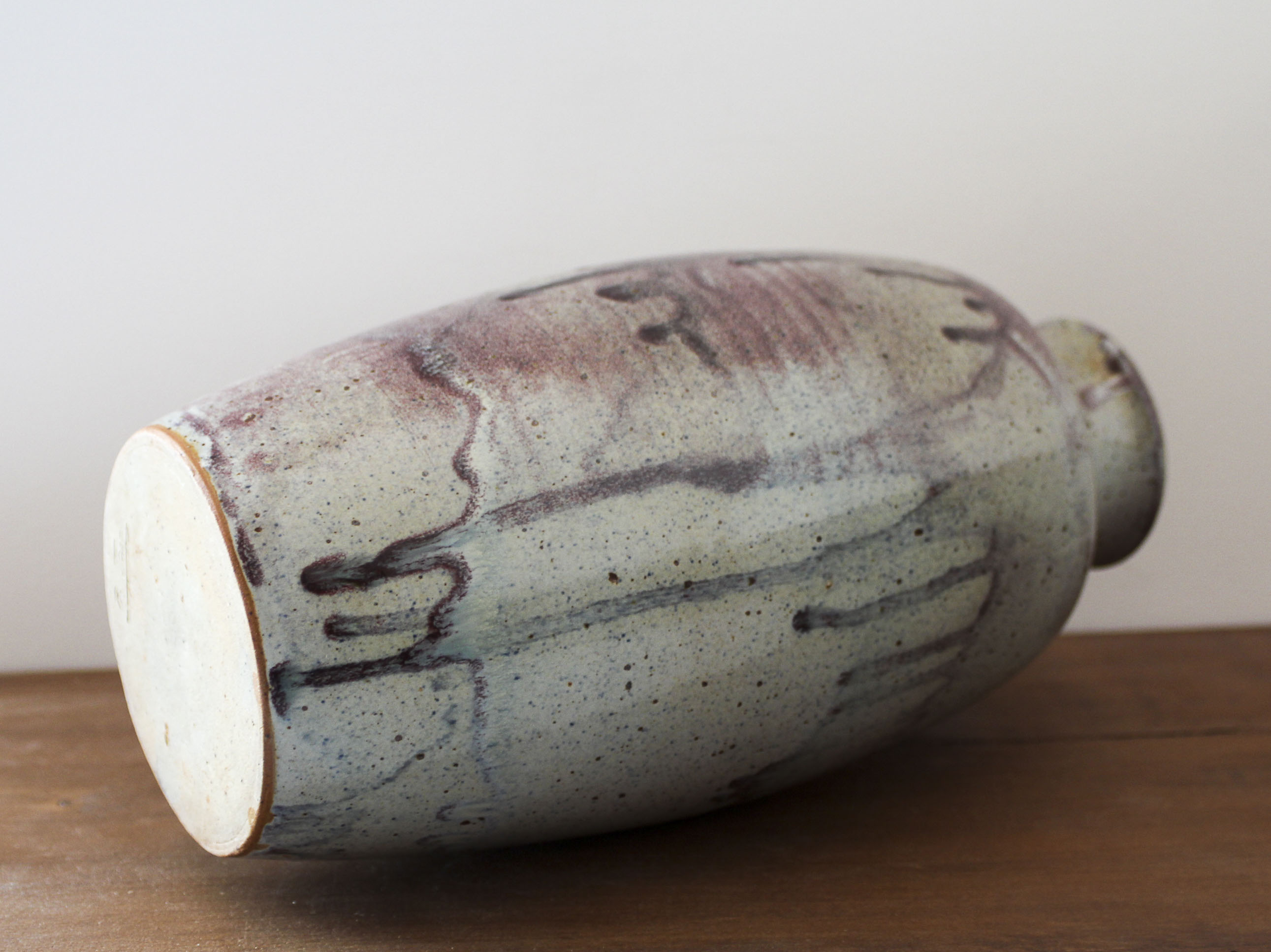 Vase en grès émaillé Roger Jacques Grès du Puisaye