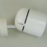 1/6 - adjustable WALL LAMP sconce staff duo spotlight, white, 1970s