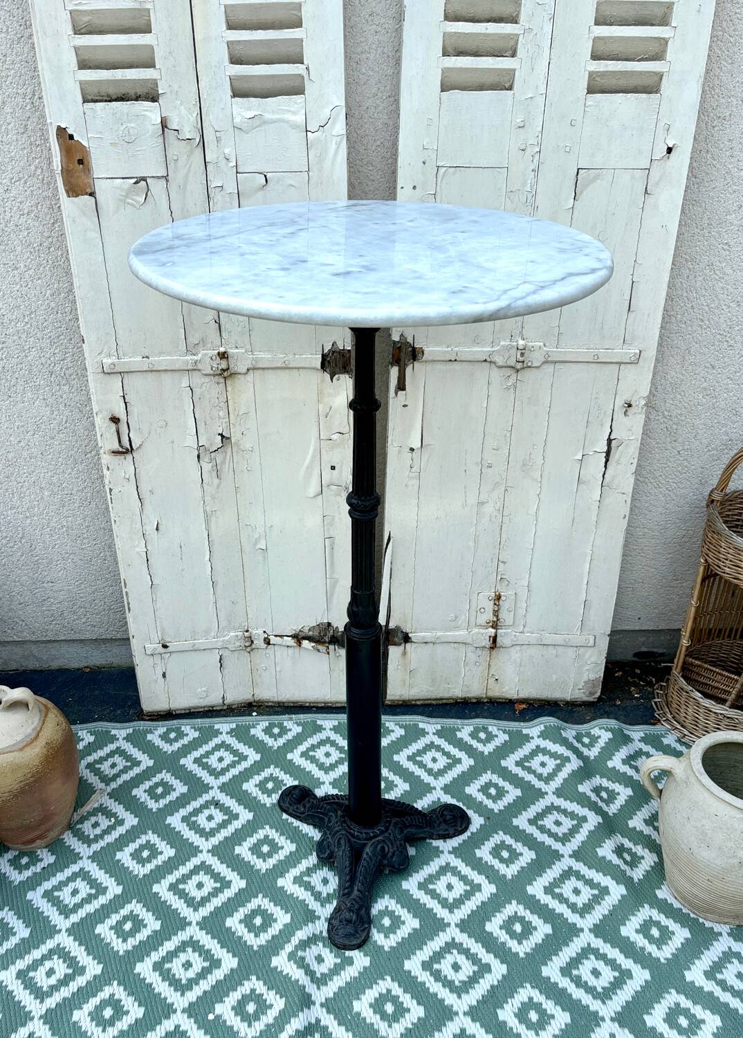 High bistro table