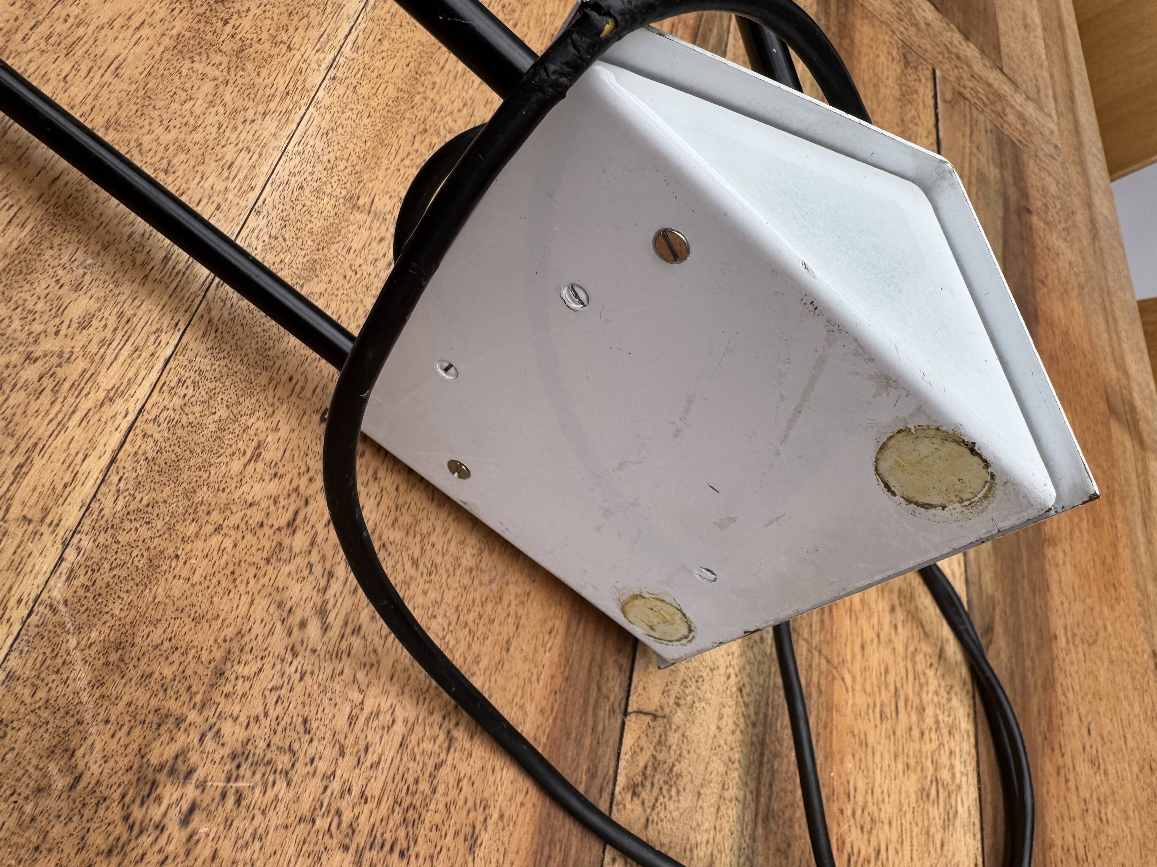 Candle desk lamp, 1980s