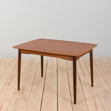 Danish rectangular teak extension table, 1970s