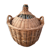 Mulched demijohn