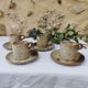 Stoneware coffee service