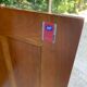 Vintage chest of drawers in solid oak wood Louis Philippe 20th century