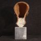 Italian terracotta sculpture with marble base