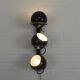 Gepo wall lamp with 3 globes, 1960s
