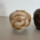 Set of 2 Multi-Color Fat Lava Op Art Pottery Vase Made Bay Ceramics, Germany