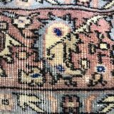 Floral Design Neutral Rug Pillow Cover 40x60cm