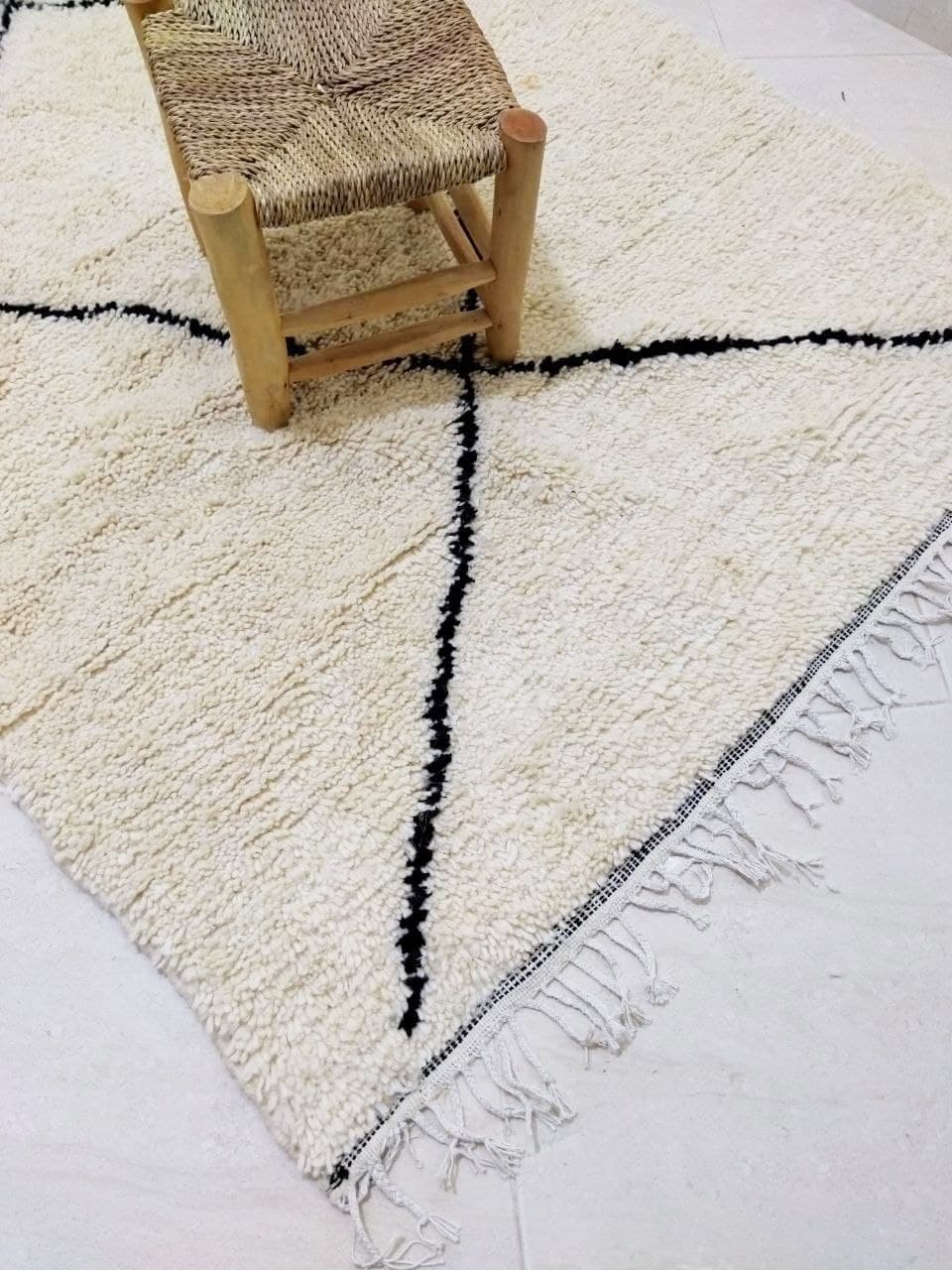 Tapis Berbere Beni Ourain 222 x 134cm