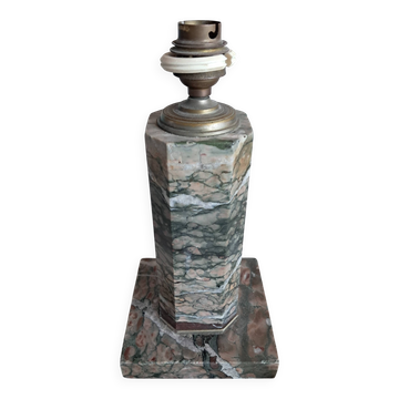 Lampe vintage en marbre