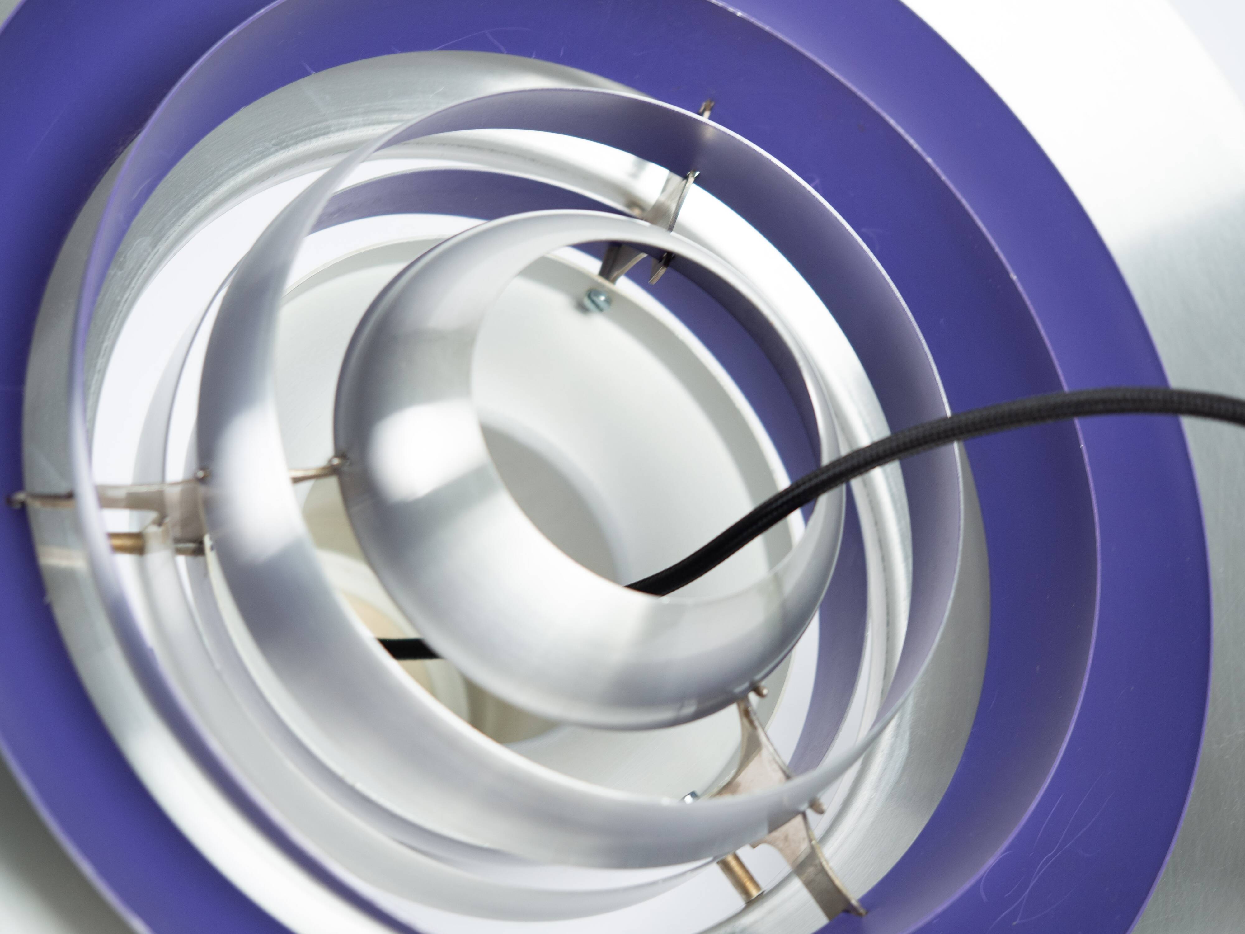 Vintage Danish pendant lamp P376 by Fabricius and Kastholm. Nordisk Solar,