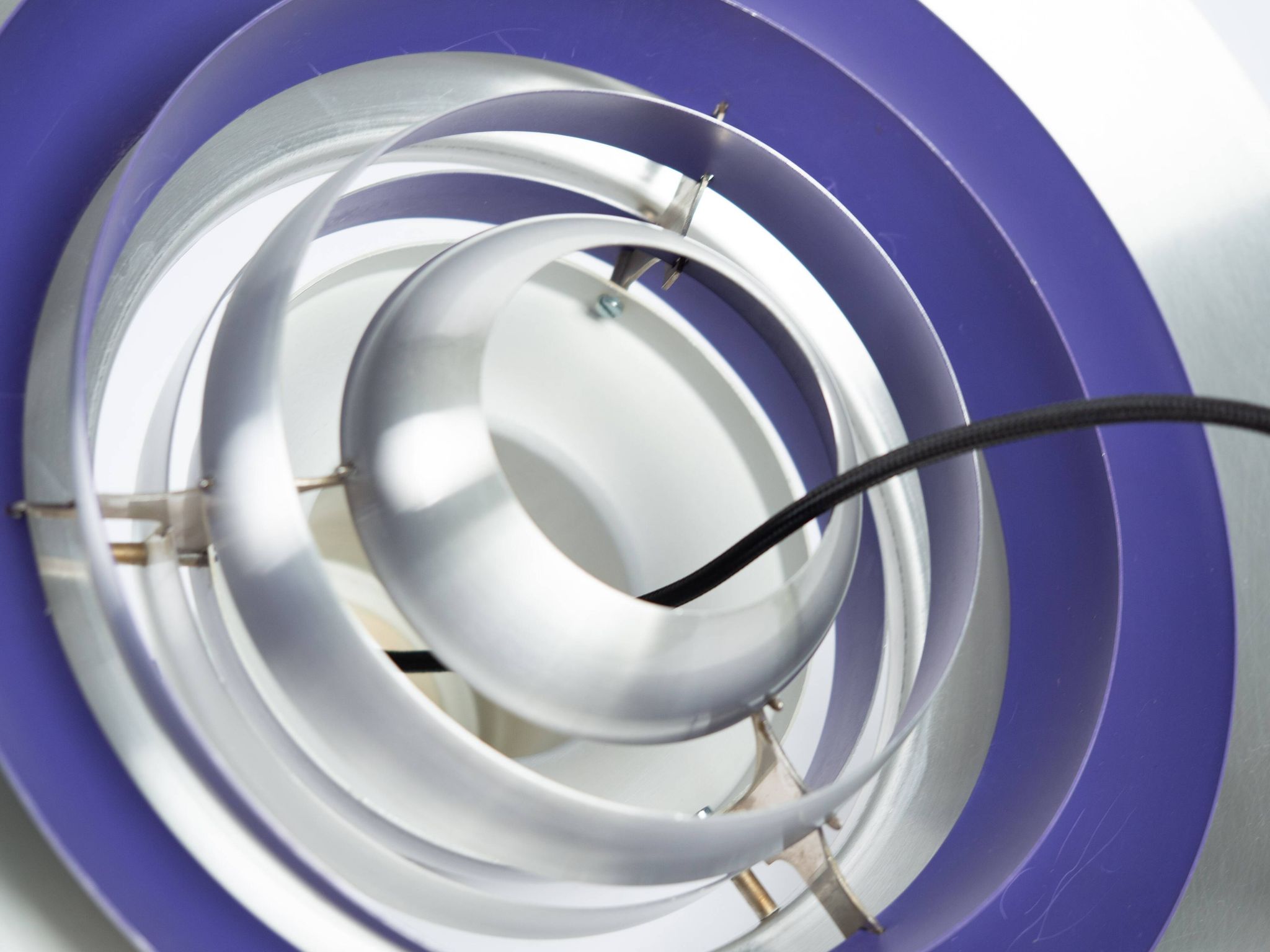 Vintage Danish pendant lamp P376 by Fabricius and Kastholm. Nordisk Solar,