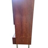 Vintage cabinet in rosewood / bar / wall unit