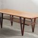 Vintage coffee table, Danish Design with V-Shaped Legs, Kurt Østervig 1950s