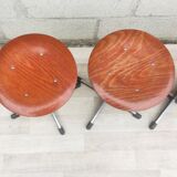 Set of 4 vintage Eromes stools