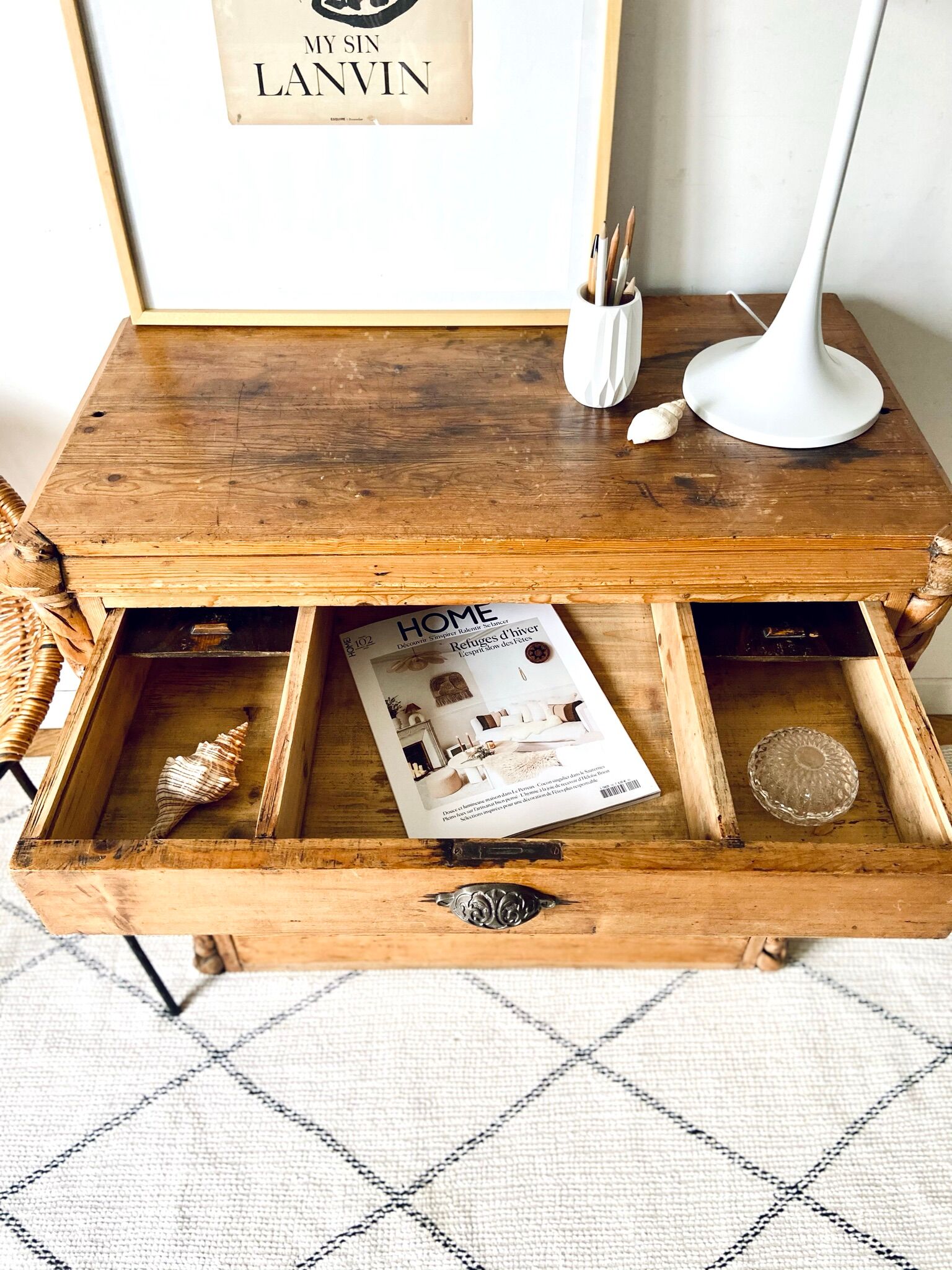 Old counter furniture - chest of drawers