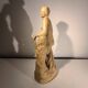 Charles van oemberg 'venus' sculpture of a female nude with drapery, terracotta, c.