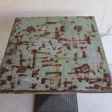 Art Deco metal bistro table
