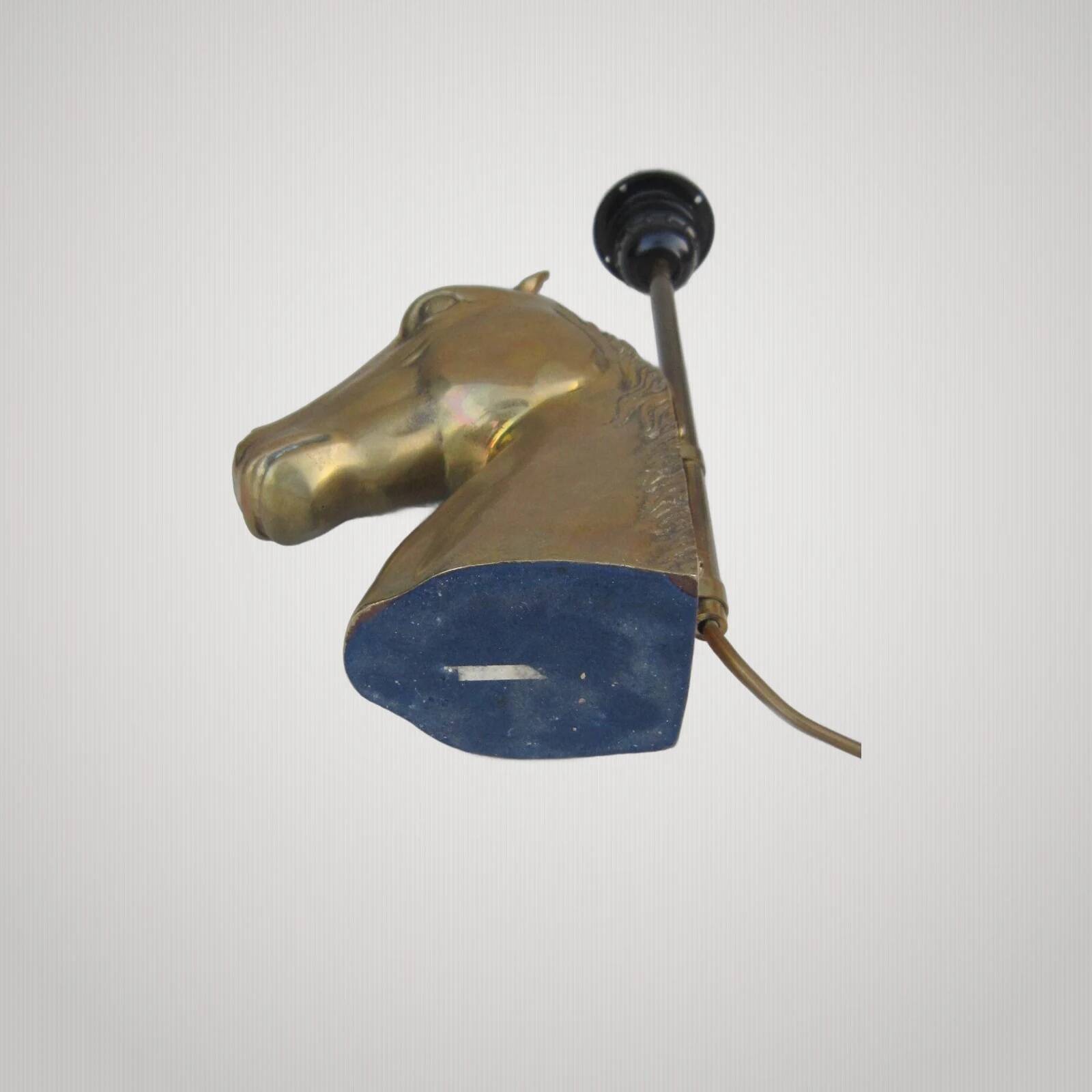 Horse Head Lamp Maison Charles 1960s / 70s